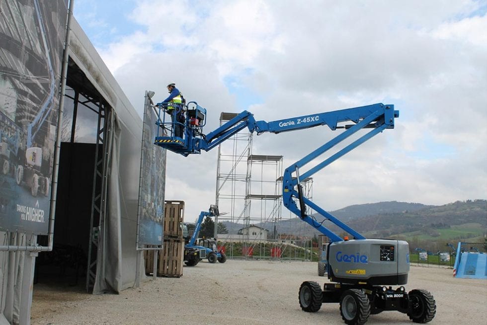 cherry picker forklift pictures
