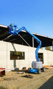 Genie Z-34/22 Cherry Picker te koop in het VK, in gebieden zoals Leicester, Northampton, Nottingham, Birmingham, Derby, Warwick, West Midlands en East Midlands