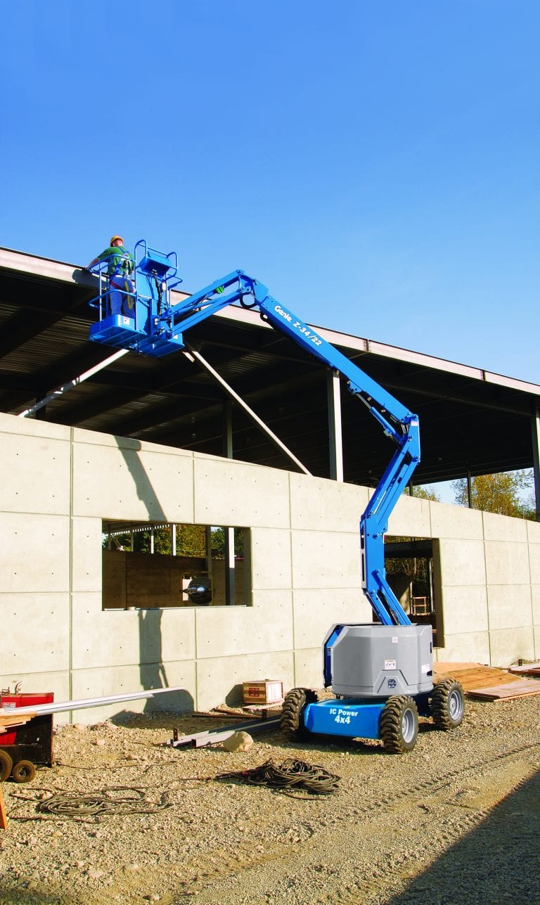 picture of cherry picker forklift