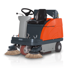 Hako B980R Ride On Sweeper for Sale in UK, in areas like Leicester, Northampton, Nottingham, Birmingham, Derby, Warwick, West Midlands and East Midlands