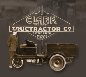 clarck truactor forklift 