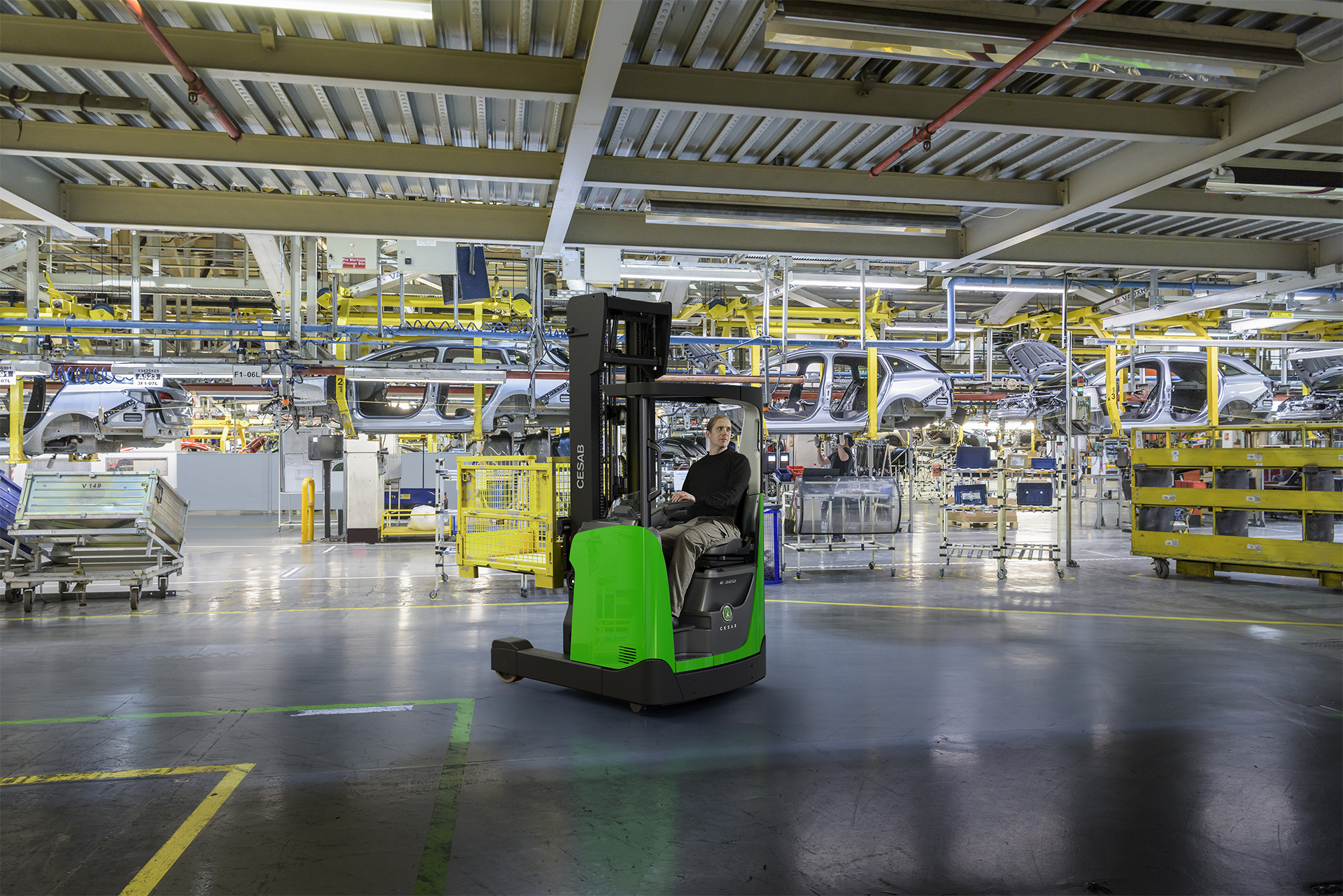 Reach Truck forklifts for sale in the UK from Cesab