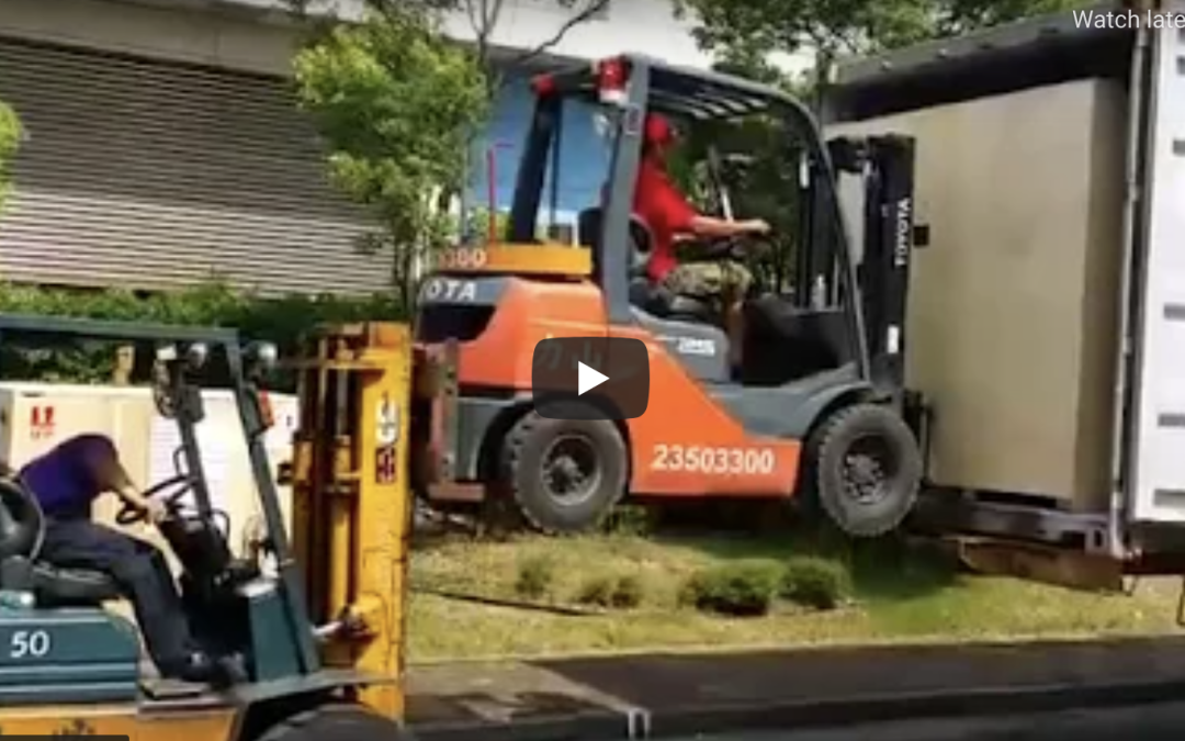 top 10 best forklift tricks & skills