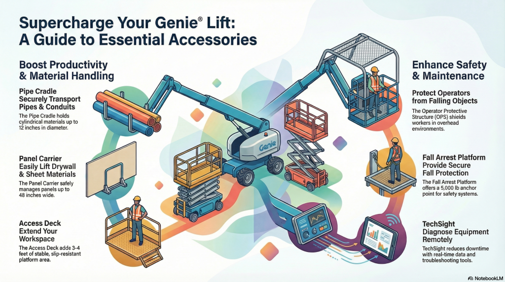 Comprehensive Guide to Genie Boom and Scissor Lift Accessories