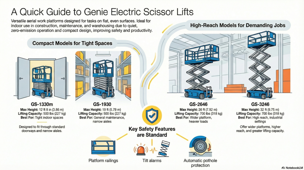 A Comprehensive Guide to Genie Electric Scissor Lifts