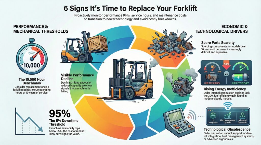 6 Signs It's Time to Replace Your Forklift