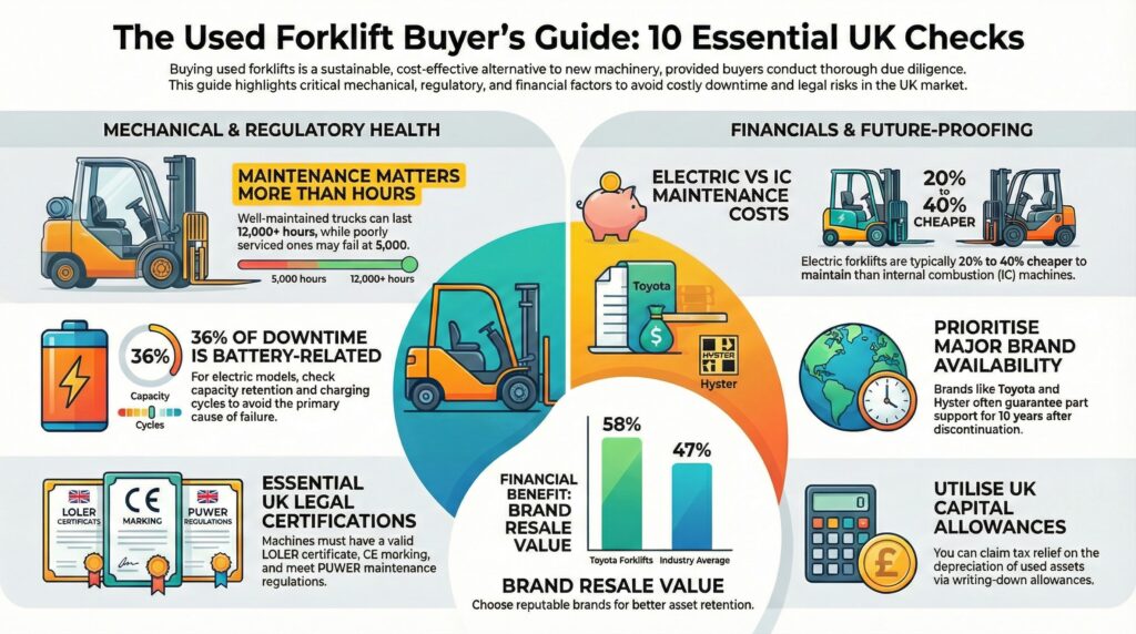 10 Things to Check When Buying Used Forklifts in the UK