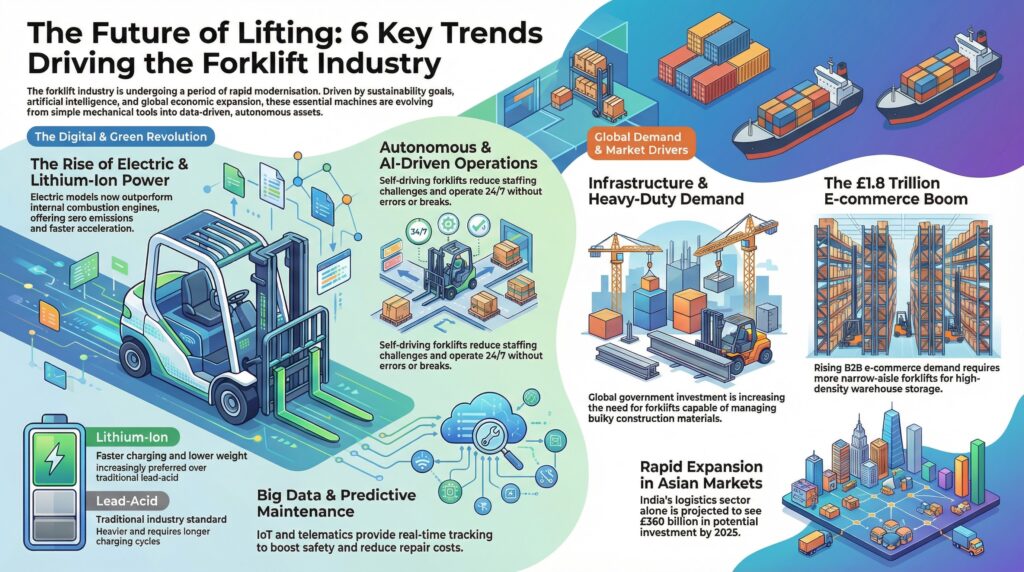 6 technologies transforming forklift industry