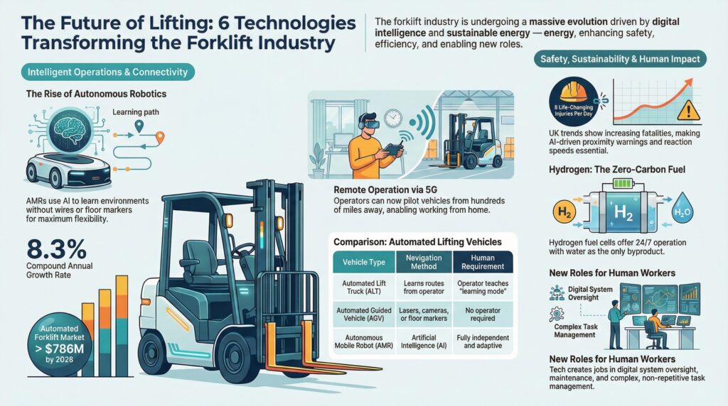 Top 6 Trends Driving Forklift Use